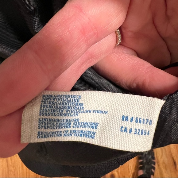 Black Wool Leifsdottir Coat (Anthropologie) - Picture 12 of 12